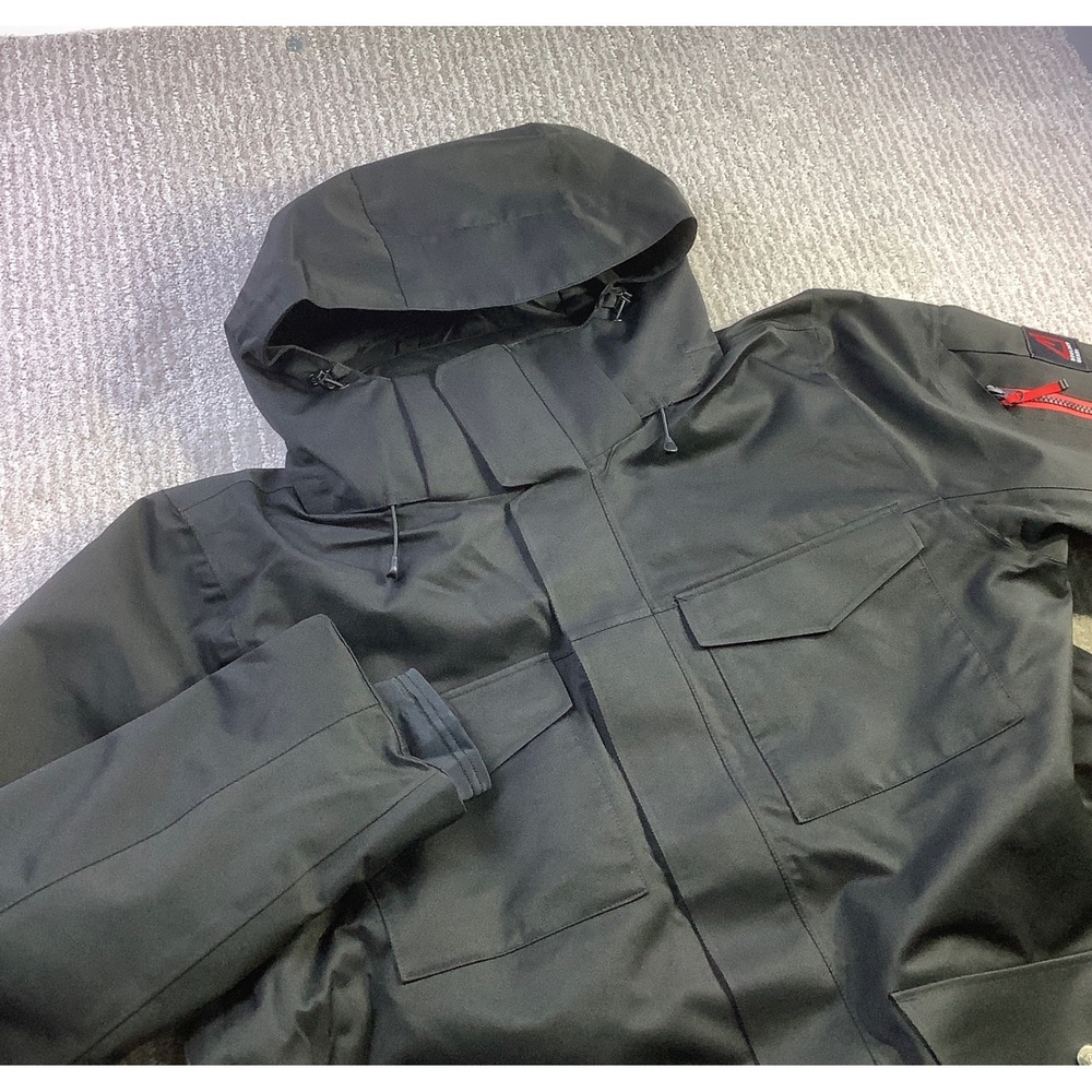 Boulder Gear Mens Teton Ski Jacket Black Core Protection Hooded Size XL NWT